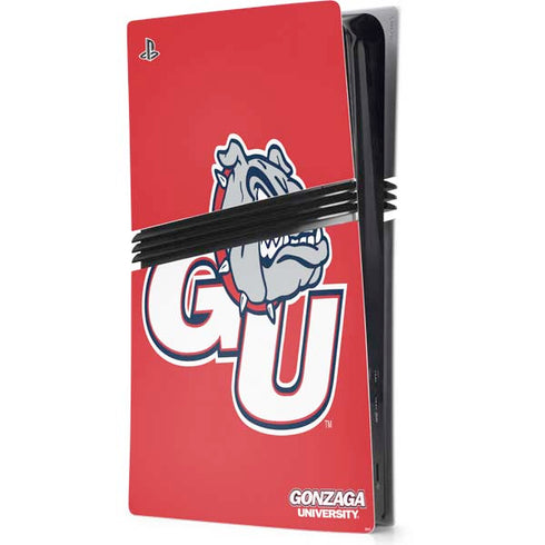 Gonzaga University GU Bulldogs PS5 Pro Console Skin